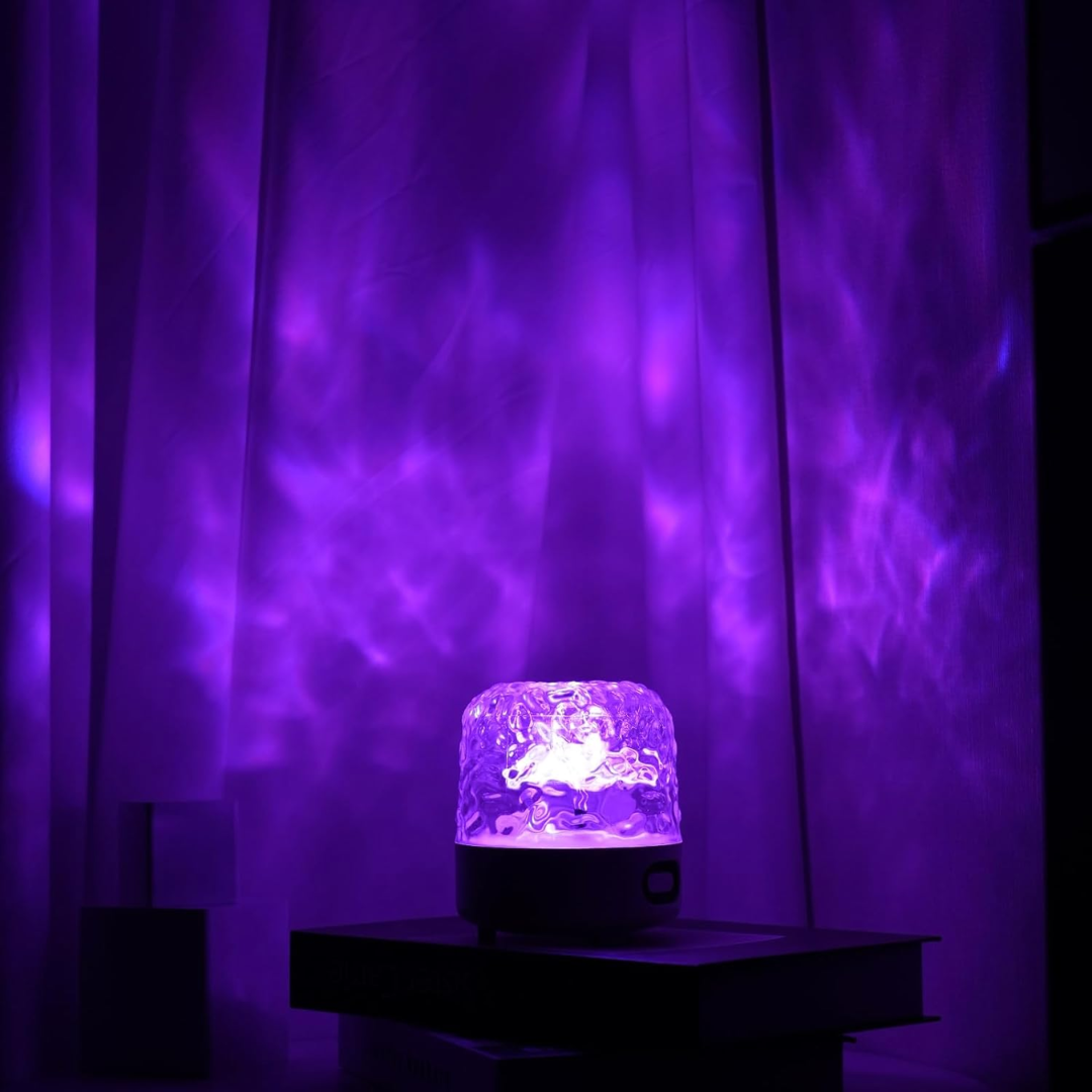 Lámpara con efecto aurora boreal de 16 colores para una atmósfera única®