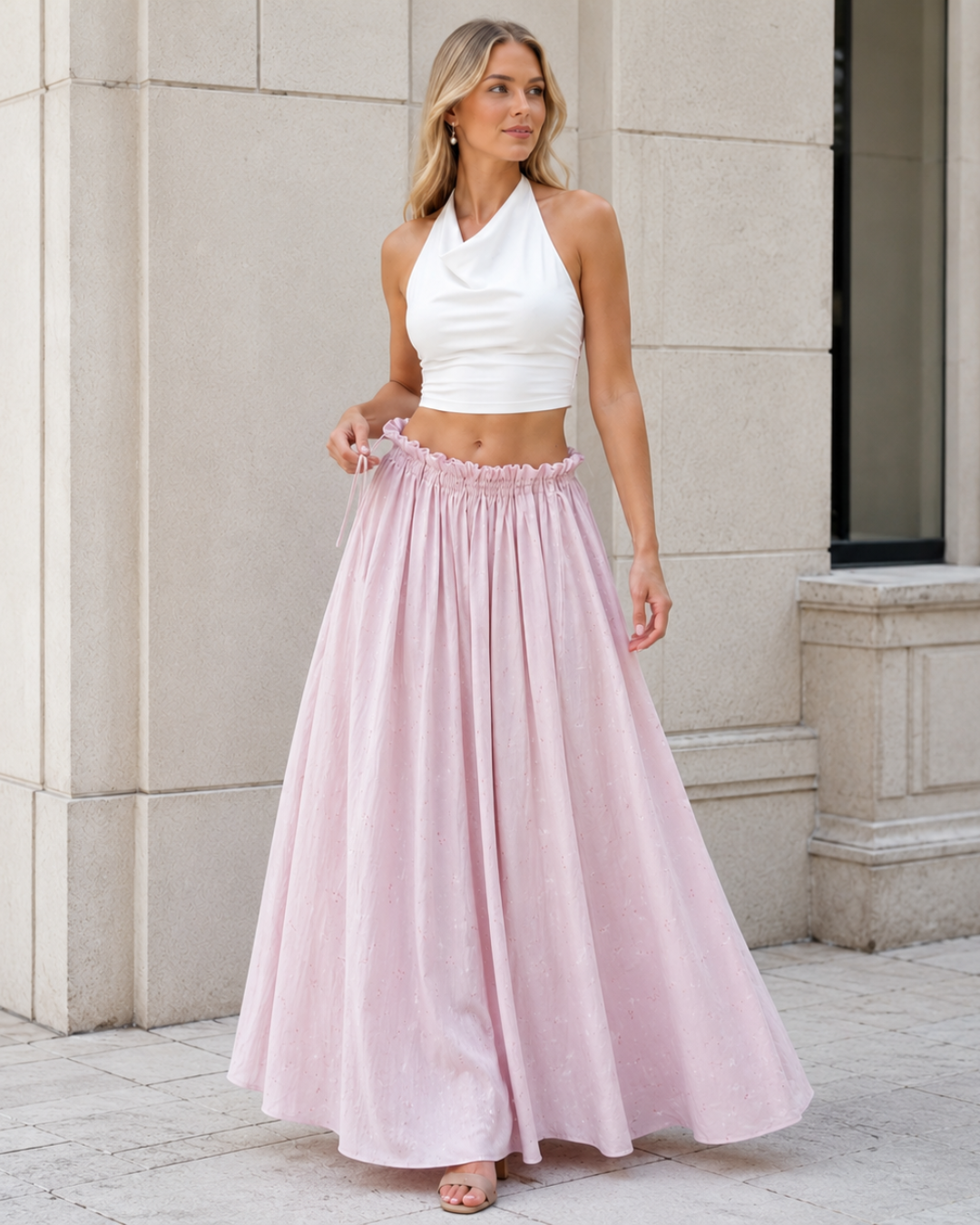 Falda Maxi Convertible en Vestido®