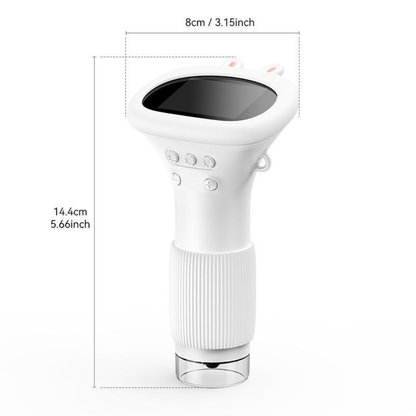 Mini microscopio portátil de ciencia para niños con pantalla integrada