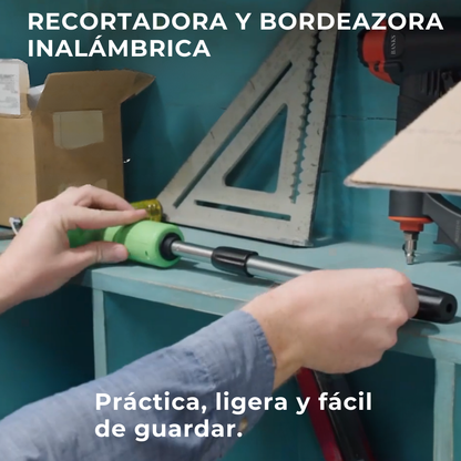 Recortadora y Perfiladora de Jardín Inalámbrica de Alta Precisión