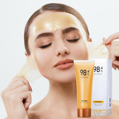 Mascarilla Facial con Partículas de Oro y Ácido Hialurónico