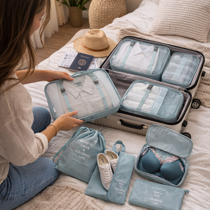 Set Organizador de Viaje