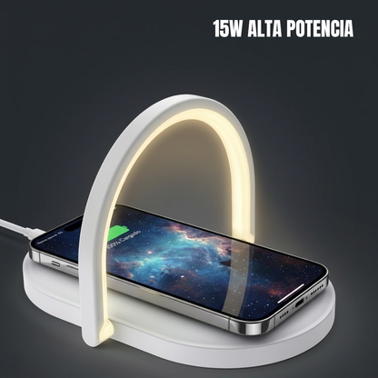 Cargador 3 en 1 con Luz Nocturna