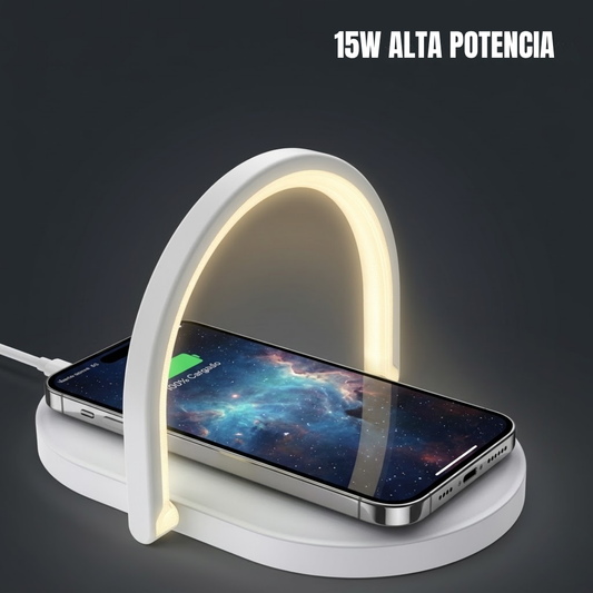 Cargador 3 en 1 con Luz Nocturna