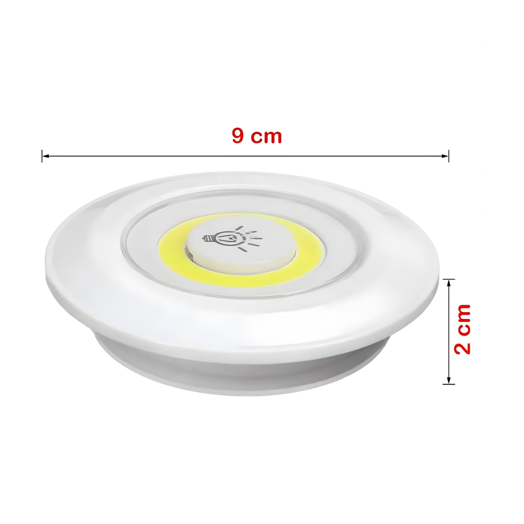 Lámparas LED Inalámbricas con Control Remoto y Adhesivo (Pack X3)