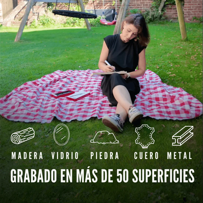 Mini-Taladro Grabador Eléctrico de Precisión Recargable