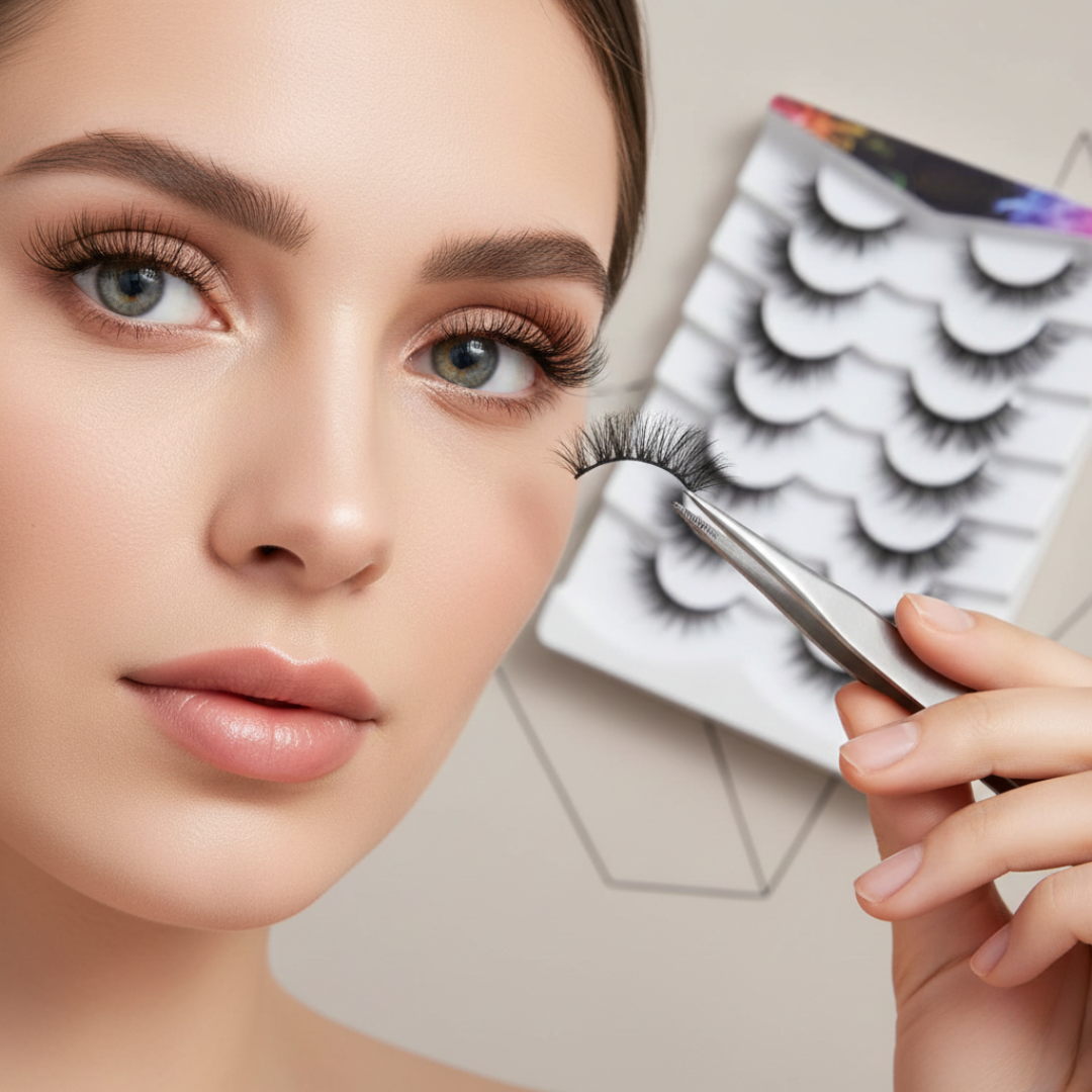 7 Pares de Pestañas postizas naturales®