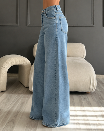 Pantalón Vaquero de Pernera Ancha