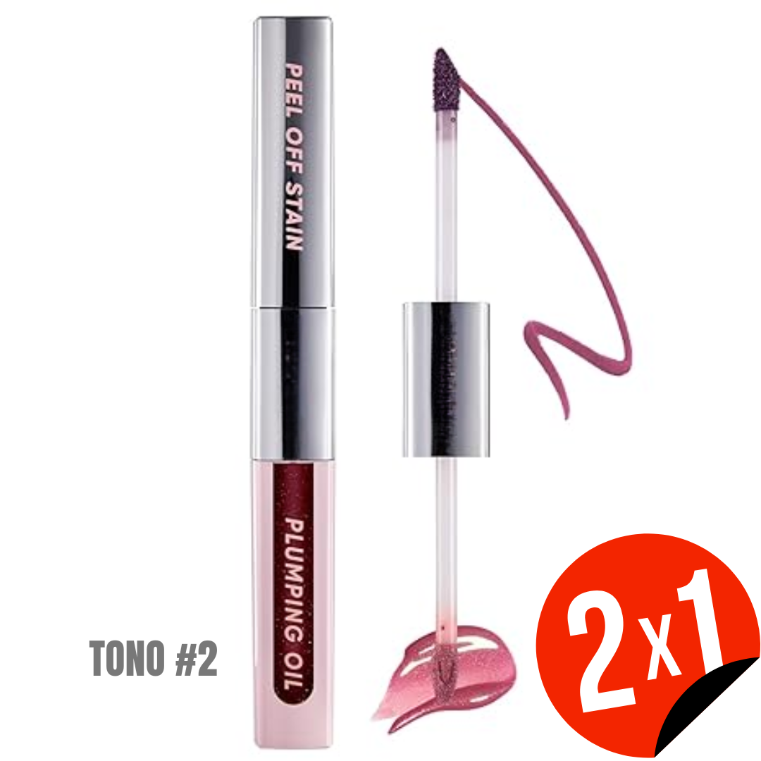 Labial Dúo de Larga Duración y Efecto Voluminizador (OFERTA 2X1)