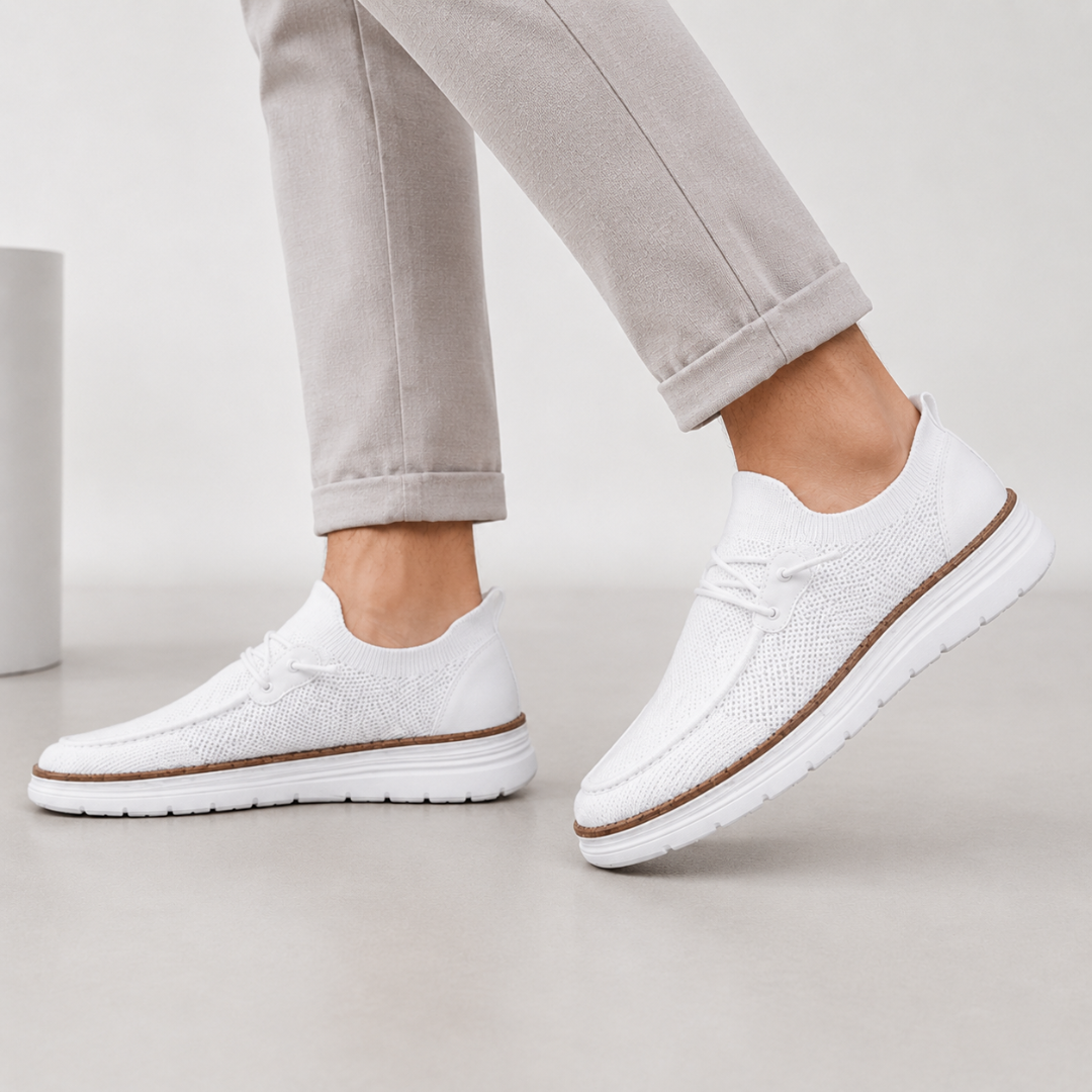 Zapatos Casual de Malla con Cordones