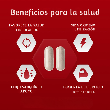 Suplemento Nutricional para el Apoyo de la Resistencia y la Circulación