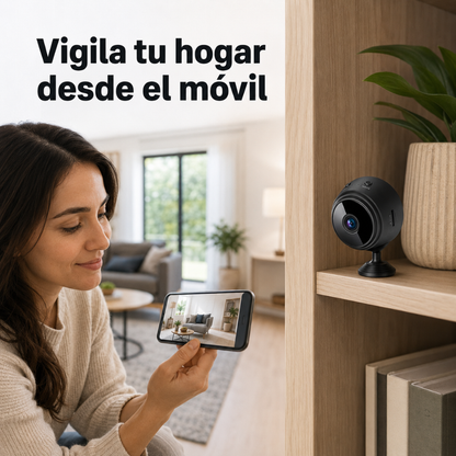 Mini Cámara WiFi de Vigilancia para el Hogar