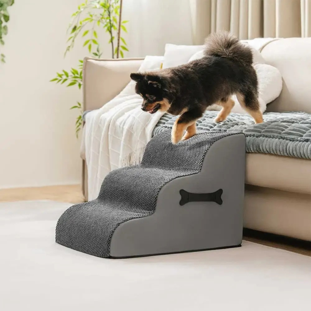 Escalera ajustable con diseño suave y antideslizante para mascotas®