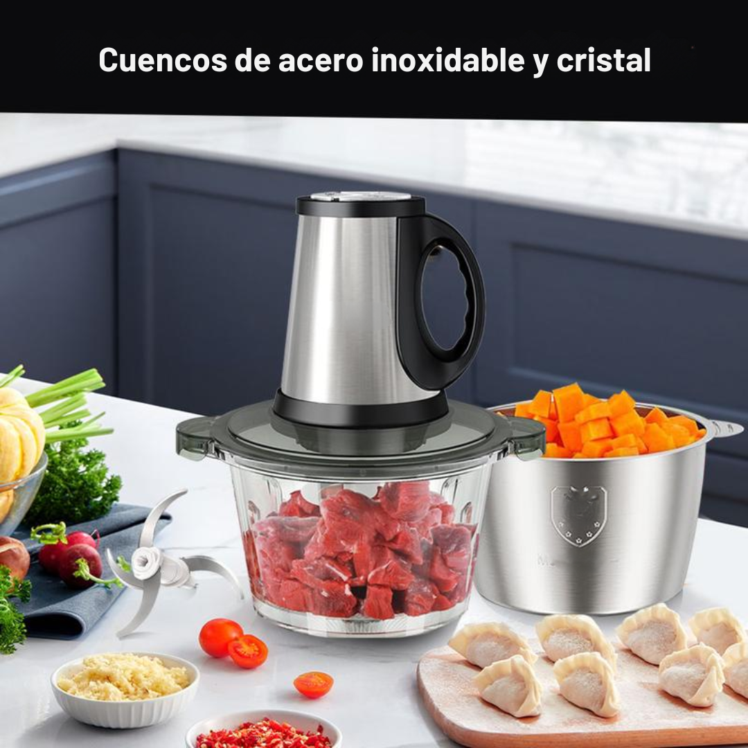 Picadora Eléctrica Multifuncional de Gran Potencia