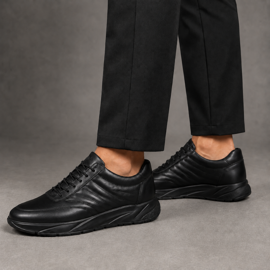 Zapatillas Deportivas de Piel y Suela Ergonómica®
