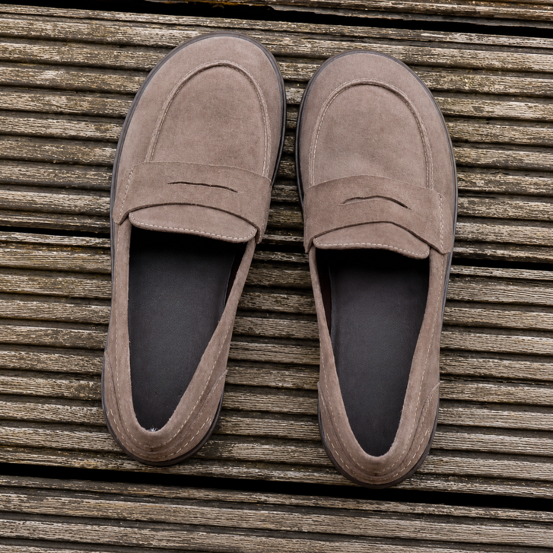 Mocasines Clásicos con Suela de Goma