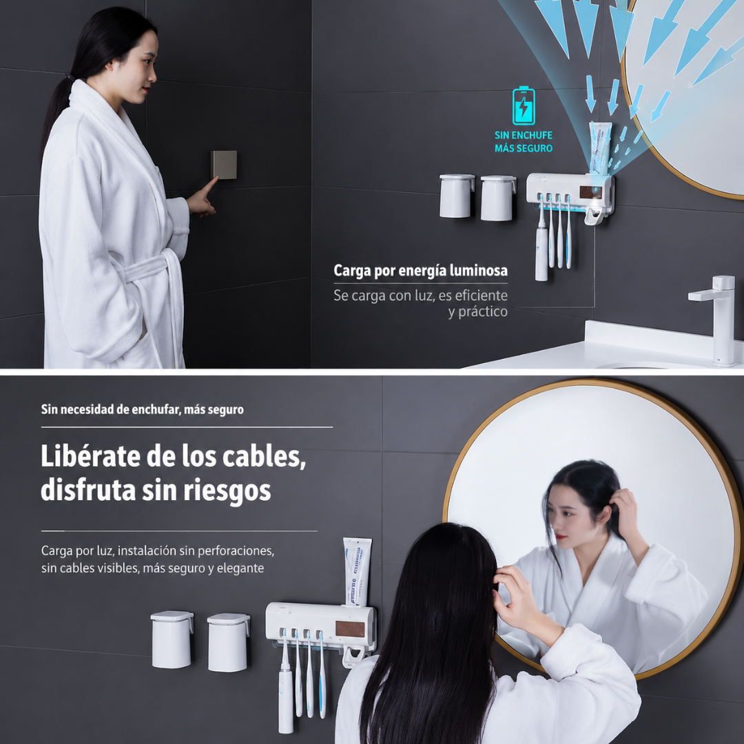 Dispensador UV para Cepillos de Dientes®