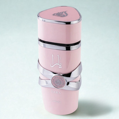 Perfume de Aroma Dulce e Intenso Yara Lattafa Rosa Eau para Mujer 100ml