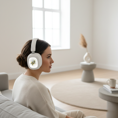 Auriculares inmersivos con efecto ferrofluido