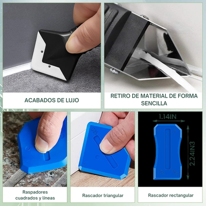 Herramienta elimina-silicona multifunción