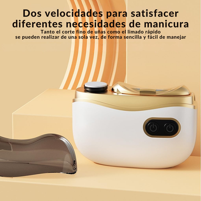 Lima eléctrica de uñas con limado suave 360°