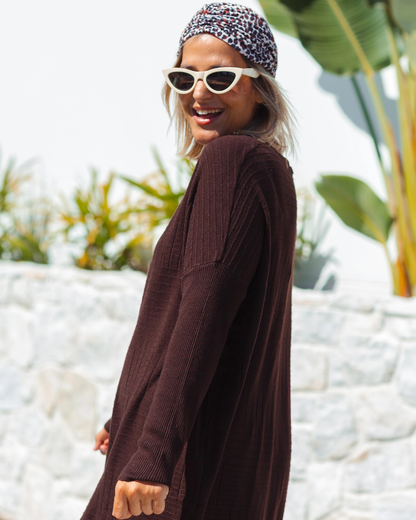 Vestido Oversize Manga Larga