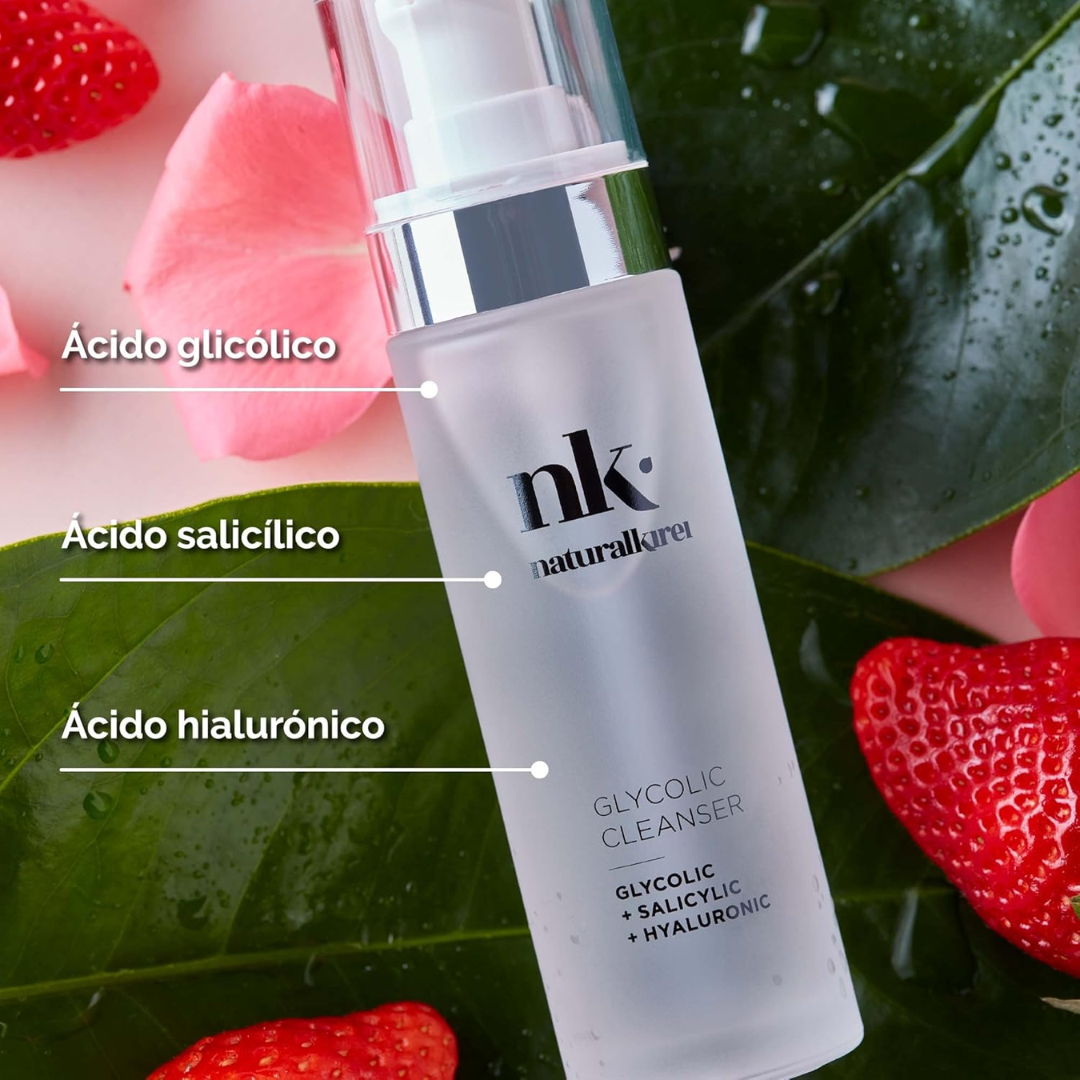 Limpiador Exfoliante Facial con Ácido Glicólico (OFERTA 2X1)