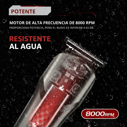 Afeitadora Eléctrica Recargable Resistente al Agua para Todo el Cuerpo