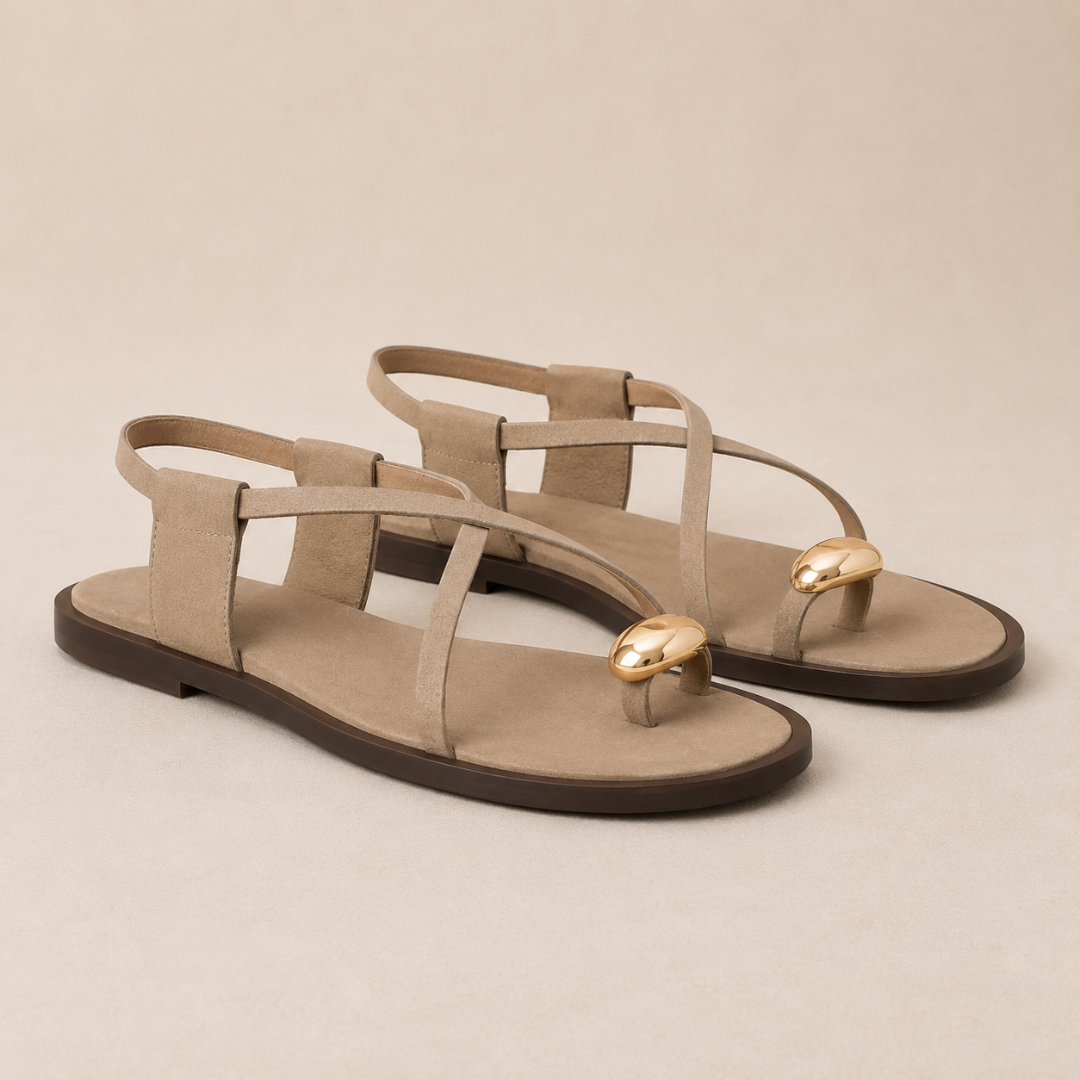 Sandalias Planas con Tiras Cruzadas®