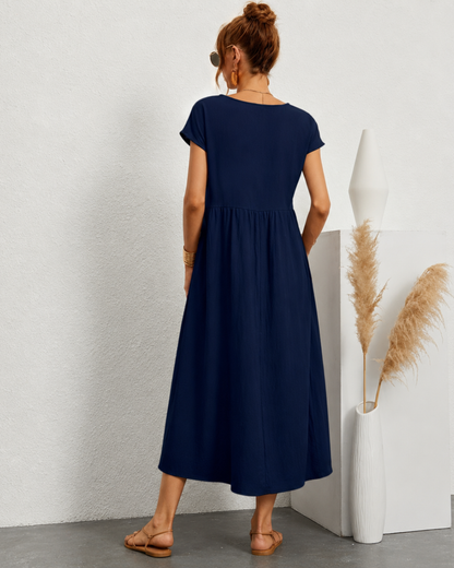 Vestido Largo con Estilo Boho