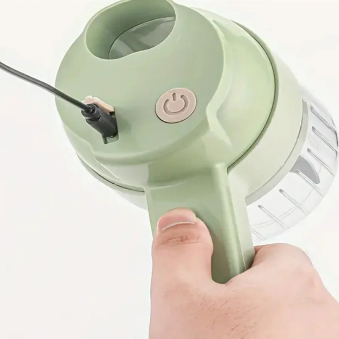 Picadora/Trituradora de Cocina Eléctrica Multifunción Recargable USB