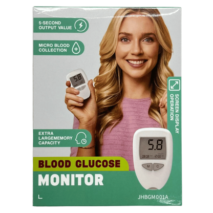Medidor de Glucosa Digital para Monitoreo de Salud en Casa