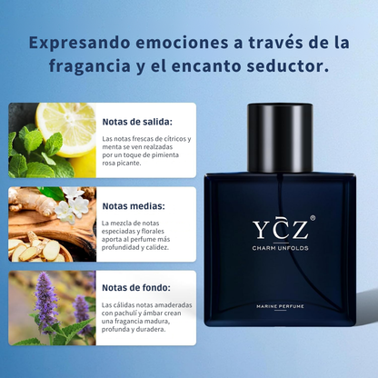 Fragancia para Hombre de Aroma Refrescante y Masculino para Cualquier Ocasión - 50 ml