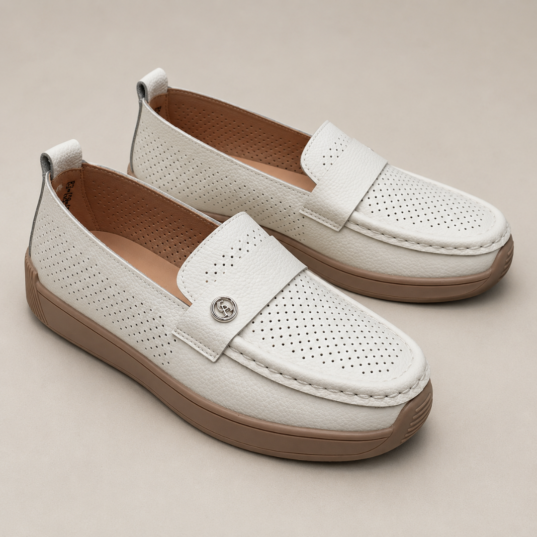 Mocasines Perforados con Suela Ergonómica