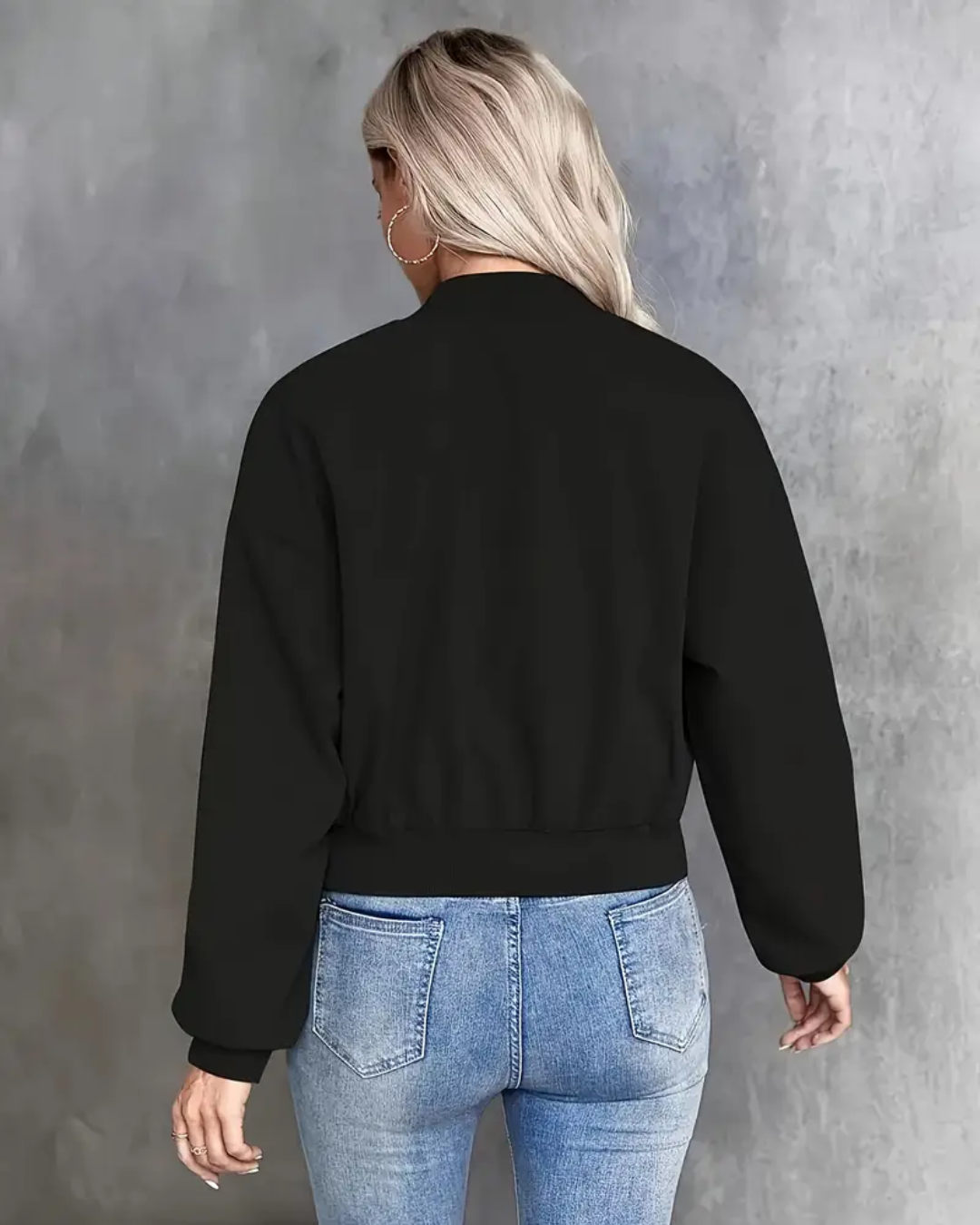 Chaqueta de cremallera para mujer