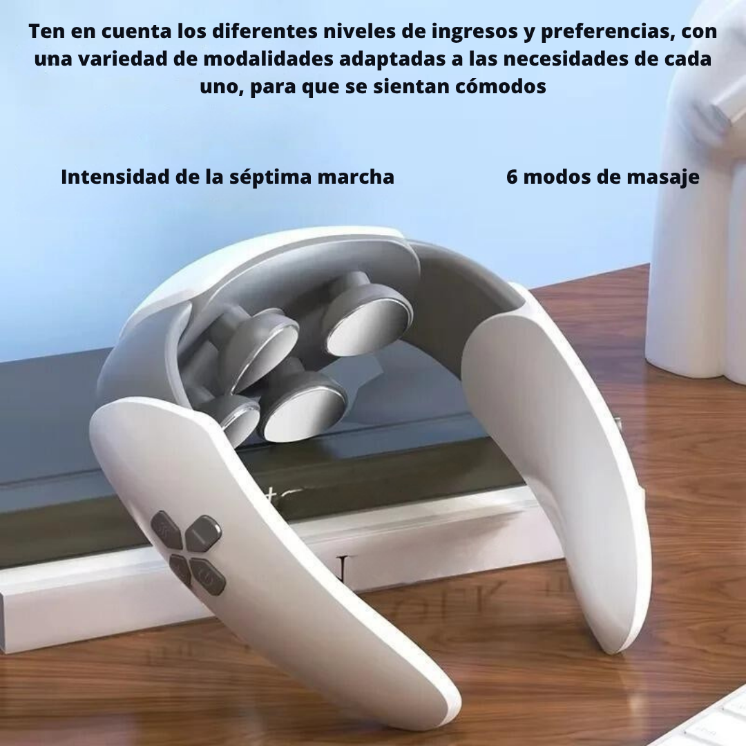 Masajeador de Pulso Inteligente para Alivio Cervical