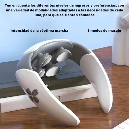 Masajeador de Pulso Inteligente para Alivio Cervical