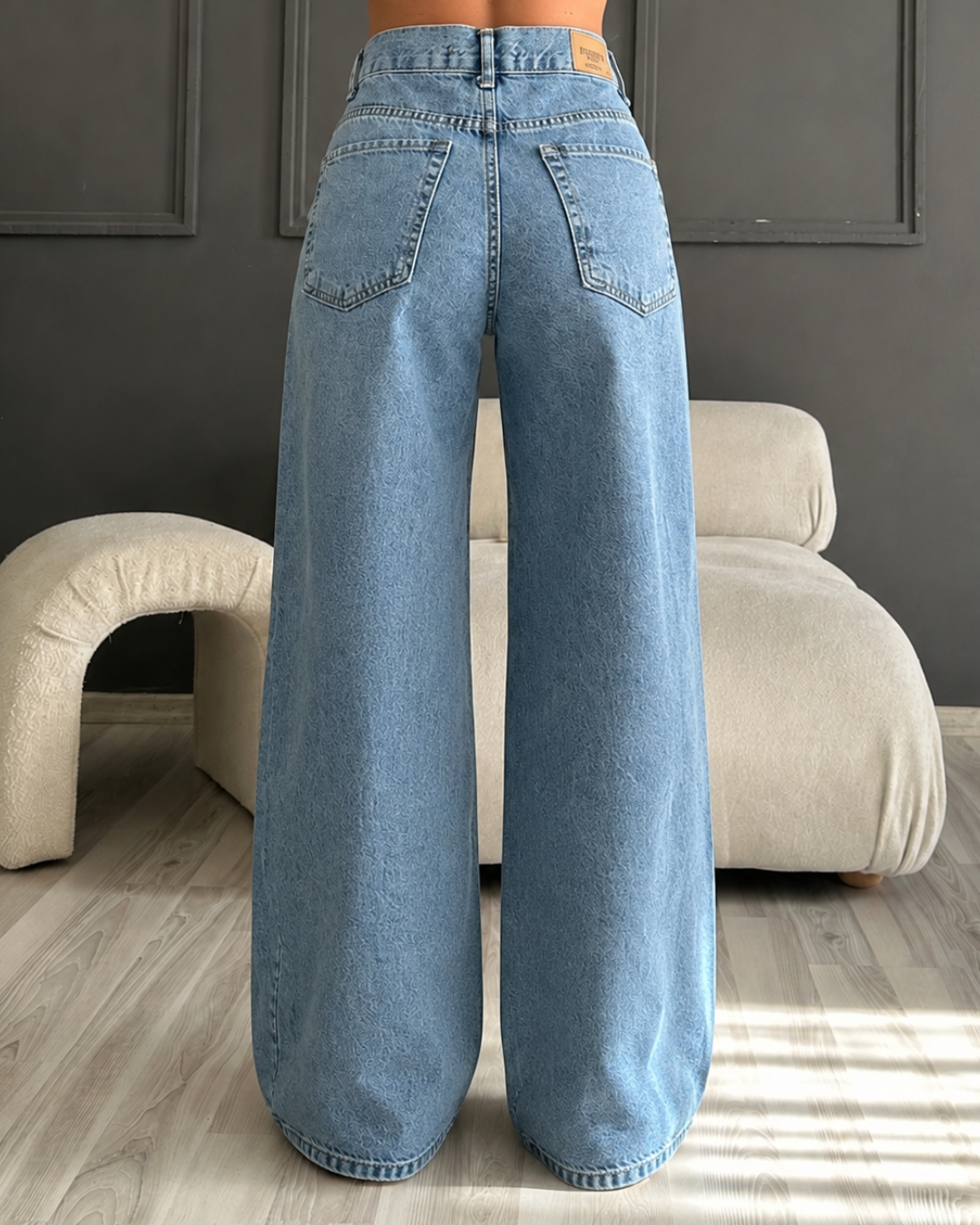 Pantalón Vaquero de Pernera Ancha