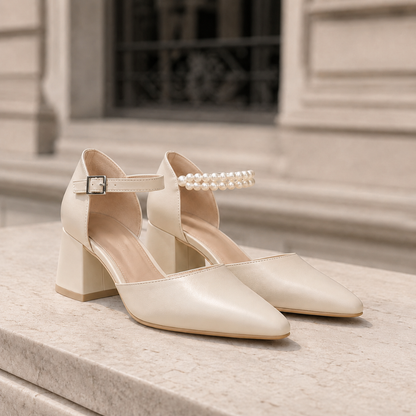Zapatos de Tacón con Ajuste Decorativo®