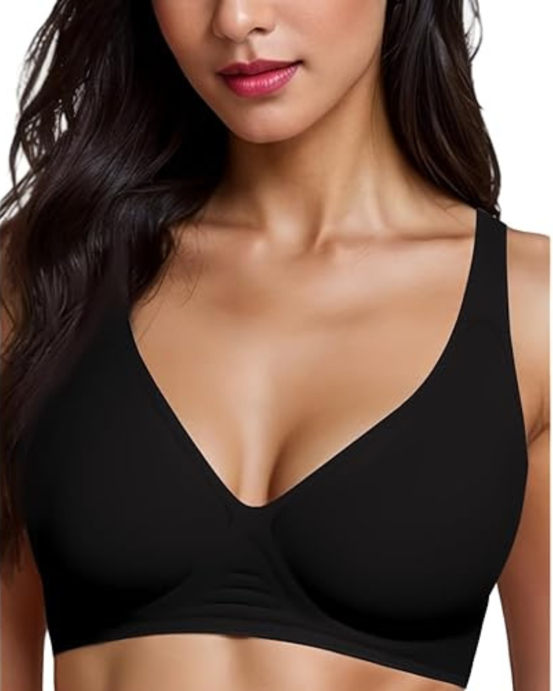 Sujetador con escote en V profundo sin varillas (OFERTA 2X1)