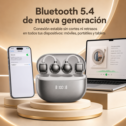 Auriculares Inteligentes con Estuche de Carga Digital