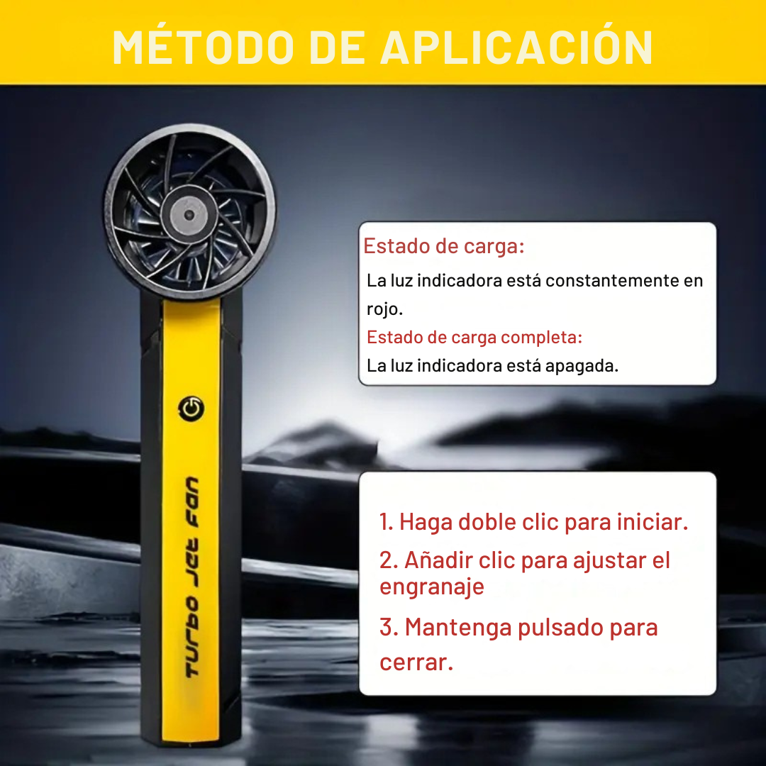 Soplador turbo jet portátil®