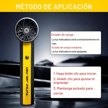 Soplador turbo jet portátil®