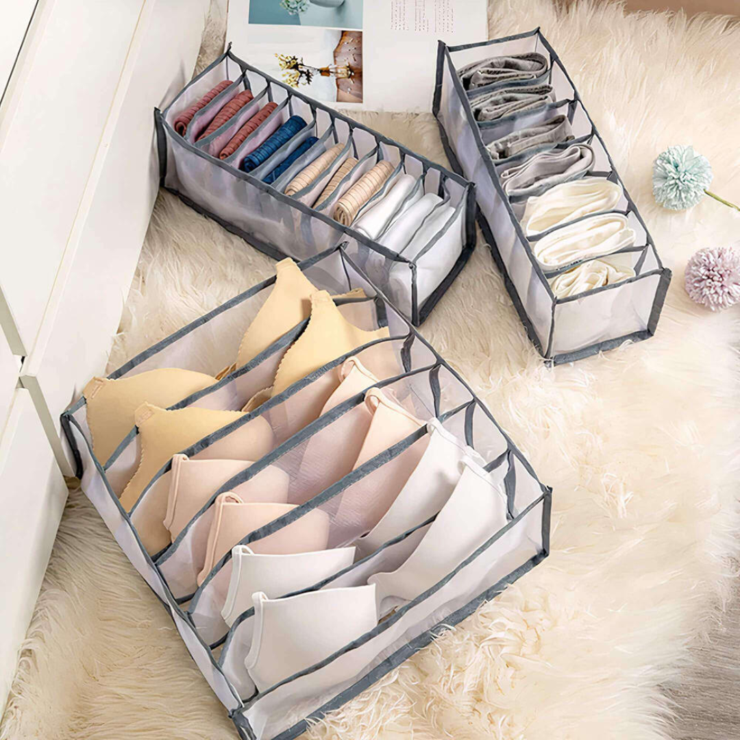 Set de 6 Organizadores Premium para Maximizar el Espacio en tus Cajones