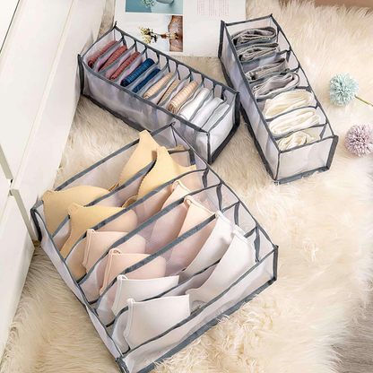 Set de 6 Organizadores Premium para Maximizar el Espacio en tus Cajones