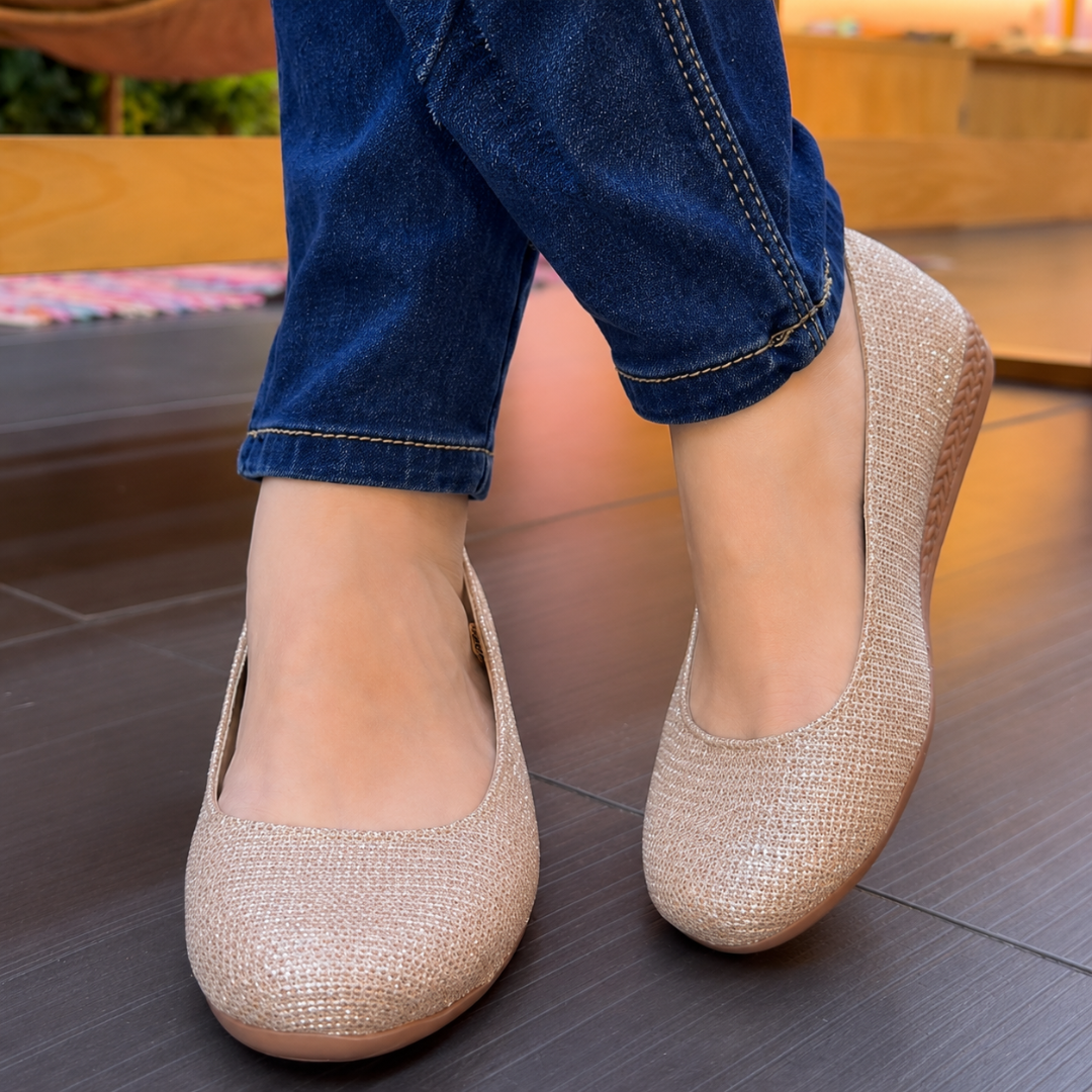 Bailarinas con Brillo de Suela Confort®