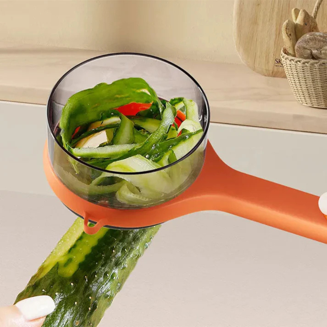 Pelador Multifuncional de Alta Precisión para Frutas y Verduras