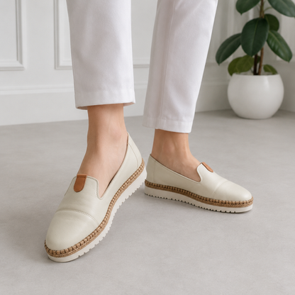 Zapato Plano con Detalle de Yute®