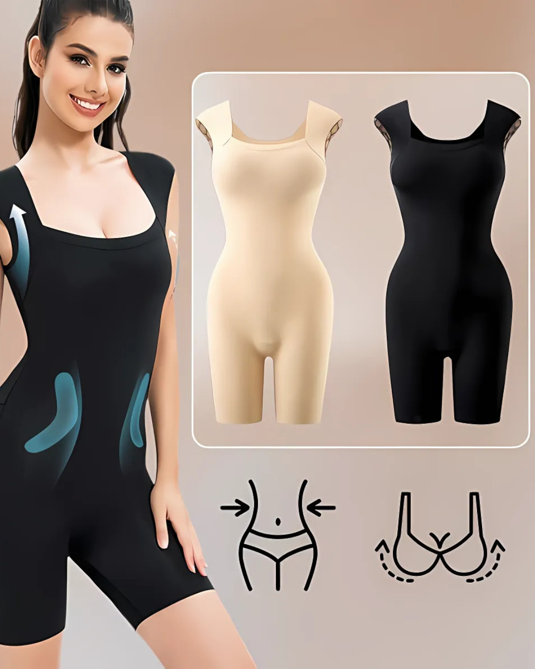 Body modelador de cuerpo entero para mujer®
