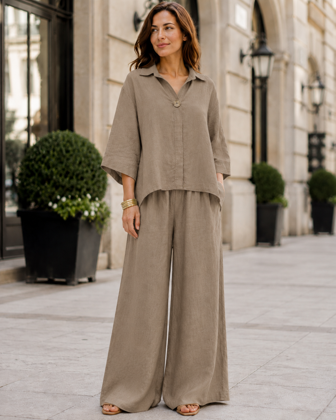 Conjunto Casual de Lino®